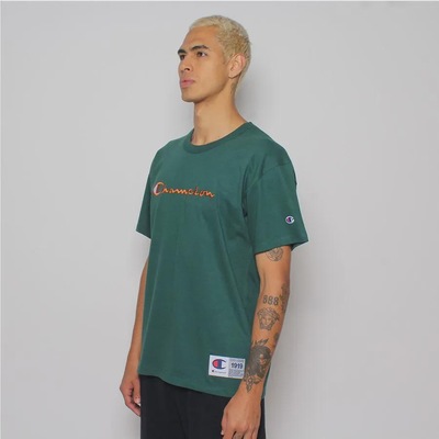 Camiseta Champion Mc Script Bordado Gt220B Esc5041Bc - Unissex - Foto 2