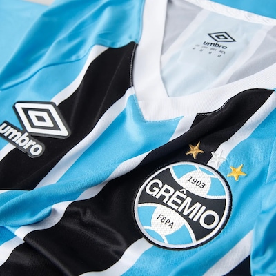 Camisa do Grêmio Umbro Uniforme 1 2025 Torcedor - Masculina - Foto 3