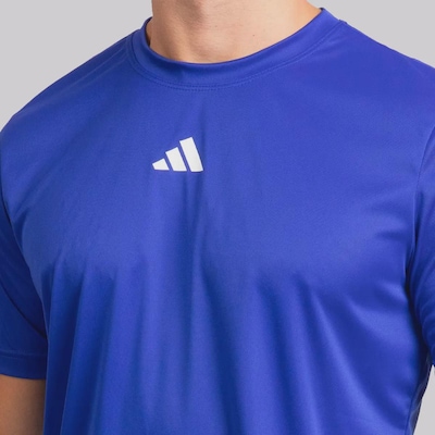 Camiseta adidas Treino Basica - Masculina - Foto 3