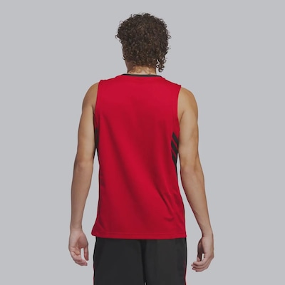 Regata adidas 3 Stripes - Masculina - Foto 2