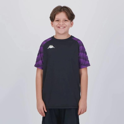Kit 2 Camisas Kappa Raglany - Infantil - Foto 2