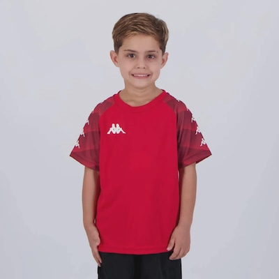Kit 2 Camisas Kappa Raglany - Infantil - Foto 5