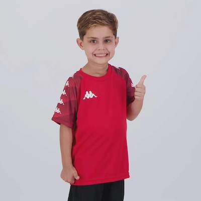 Kit 2 Camisas Kappa Raglany - Infantil - Foto 6