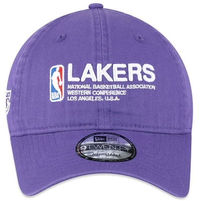 Boné Aba Curva New Era 920 Los Angeles Lakers NBA Institutional Style - Adulto - Foto 3