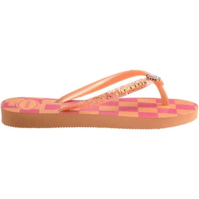 Chinelo Havaianas Slim Glitter II - Infantil - Foto 3
