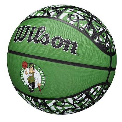 Bola de Basquete Wilson NBA TEAM GRAFFITI Boston Celtics - Foto 4