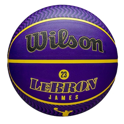 Bola de Basquete Wilson NBA Lebron James Player Icon - Foto 1