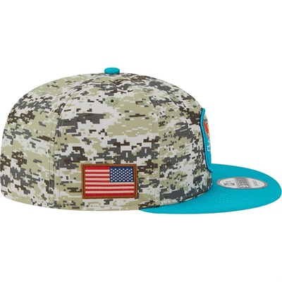 Boné Aba Reta New Era 950 Miami Dolphins NFL Salute to Service 24 - Adulto - Foto 6
