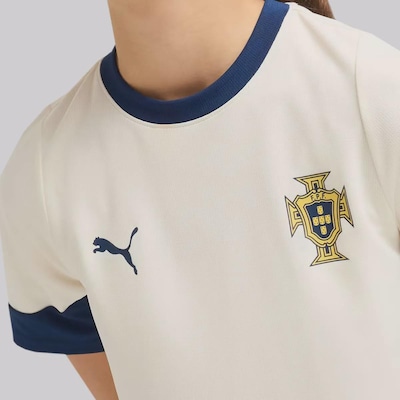 Camisa do Portugal Puma Treino 2025 - Infantil - Foto 2