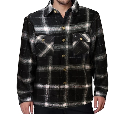 Jaqueta Mormaii Flanelada Xadrez - Masculina - Foto 3