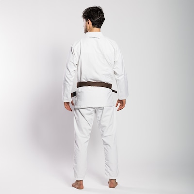 Kimono First Fight for Good 350G + Faixa Branca Pretorian - Adulto - Foto 2