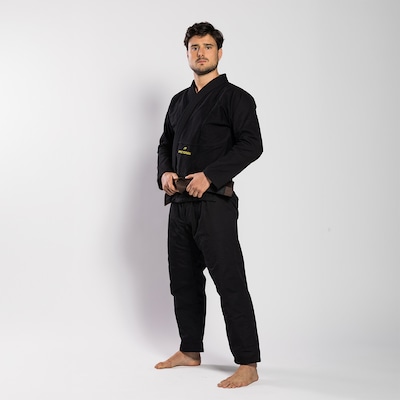 Kimono First Fight for Good 350G + Faixa Branca Pretorian - Adulto - Foto 4