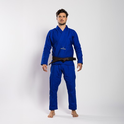 Kimono First Fight for Good 350G + Faixa Branca Pretorian - Adulto - Foto 1