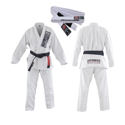 Kimono de Jiu Jitsu Naja Brave + Faixa extra - Adulto - Foto 1