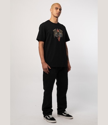 Camiseta Mcd Regular Anjo Fogo Espada - Masculina - Foto 2