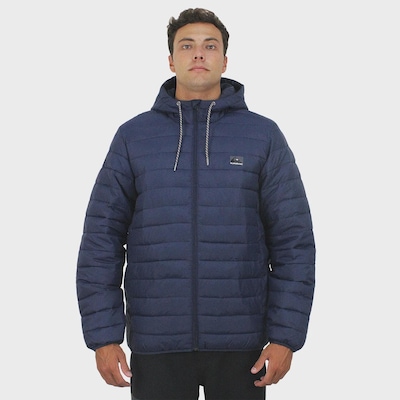 Jaqueta Quiksilver Scaly Hood Navy Blazer - Masculina - Foto 2