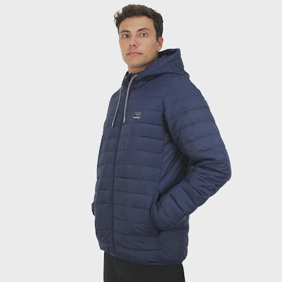 Jaqueta Quiksilver Scaly Hood Navy Blazer - Masculina - Foto 3