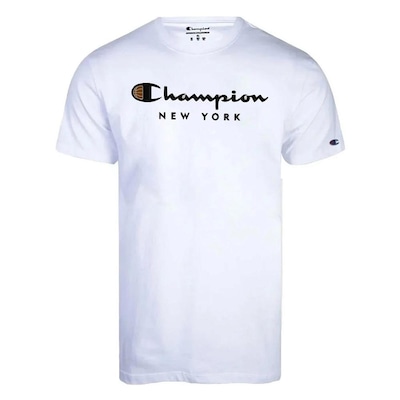Camiseta Champion Mc Script New York - Masculina - Foto 1