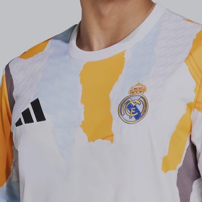 Camisa do Real Madrid adidas Pré-Jogo - Masculina - Foto 4