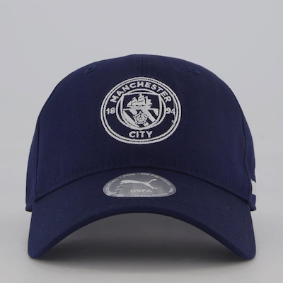 Boné Aba Curva do Manchester City Puma FTBL Archive - Strapback - Adulto - Foto 2