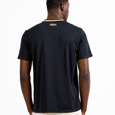 Camisa do Vasco da Gama Braziline Valor Gold - Masculina - Foto 4