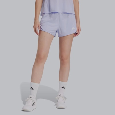 Shorts adidas Pacer Knit - Feminino - Foto 1