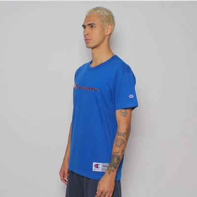 Camiseta Champion Brasil Script Bordado - Masculina - Foto 2