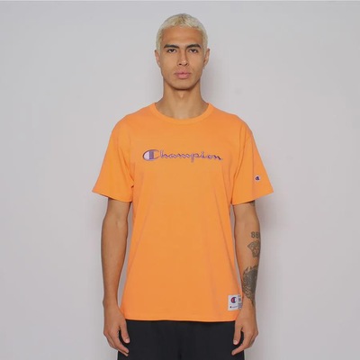 Camiseta Champion Brasil Script Bordado - Masculina - Foto 1