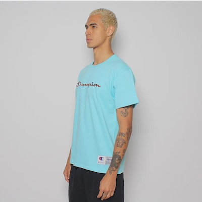 Camiseta Champion Brasil Script Bordado - Masculina - Foto 2