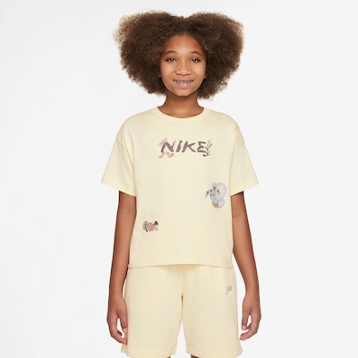 Camiseta Nike Sportswear Seasonal Story - Infantil - Foto 1