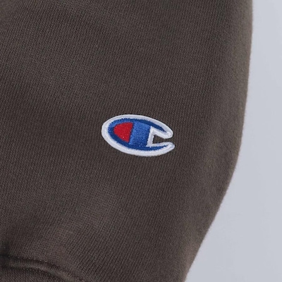 Blusão de Moletom Champion Canguru Cropped Logo C Embroidery - Feminina - Foto 5