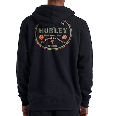 Blusão de Moletom Hurley Canguru Bottle WT25 com Capuz - Masculino - Foto 2