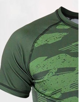 Rashguard Venum Compressão Jiu Jitsu Camo Warrior Military - Masculino - Foto 3