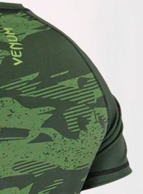 Rashguard Venum Compressão Jiu Jitsu Camo Warrior Military - Masculino - Foto 4