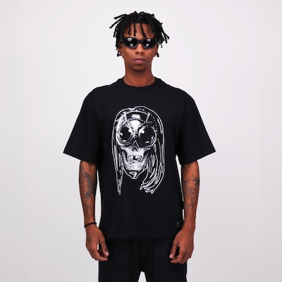 Camiseta Oakley Skull Medusa SS Tee - Masculina - Foto 3