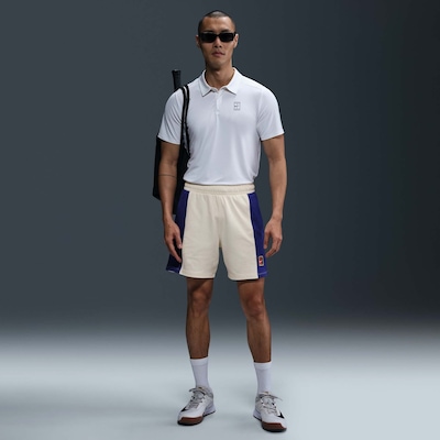 Shorts Nike Court Dri-FIT Heritage - Masculino - Foto 1