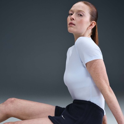 Shorts Nike Sportswear Chill Waffle - Feminino - Foto 4