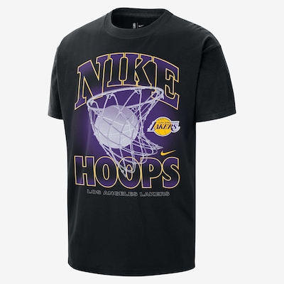Camiseta Nike Max90 Los Angeles Lakers - Masculina - Foto 1