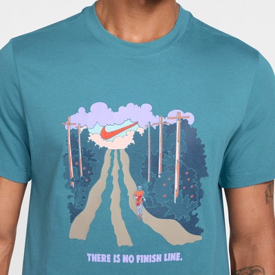 Camiseta Nike Run - Masculina - Foto 4