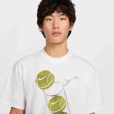 Camiseta Nike Court M90 French Open - Masculina - Foto 3