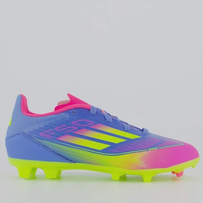 Chuteira de Campo adidas F50 League FG/MG - Infantil - Foto 1