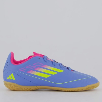 Chuteira de Futsal adidas F50 Club - Infantil - Foto 1