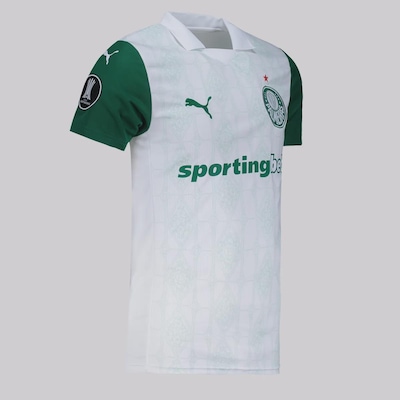 Camisa do Palmeiras Puma II 2025 Patch Libertadores - Masculina - Foto 2