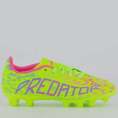 Chuteira de Campo adidas Predator Club FG MG - Infantil - Foto 1