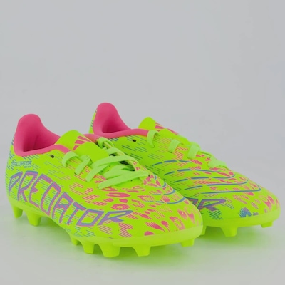 Chuteira de Campo adidas Predator Club FG MG - Infantil - Foto 2