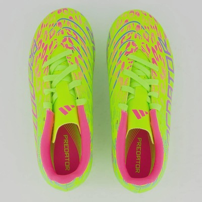 Chuteira de Campo adidas Predator Club FG MG - Infantil - Foto 4