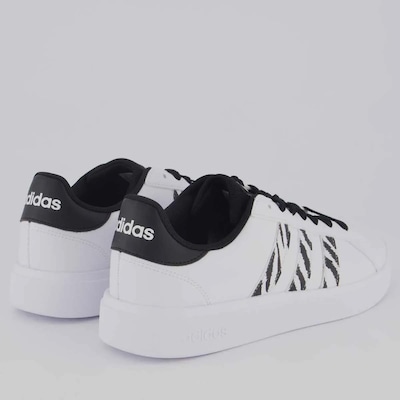 Tênis adidas Gran Court Base - Feminino - Foto 3