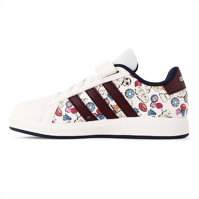 Tênis adidas Grand Court Printed - Infantil - Foto 2