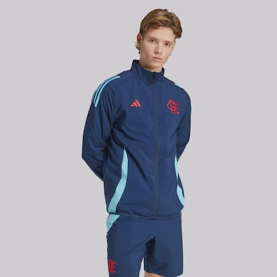 Jaqueta do Flamengo Masculina Apresentação 2025 adidas - Foto 3