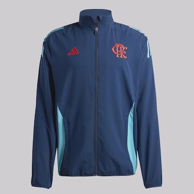 Jaqueta do Flamengo Masculina Apresentação 2025 adidas - Foto 4